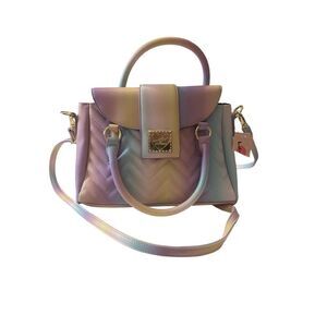 NWT Betsey Johnson pastel multi-colored crossbody bag